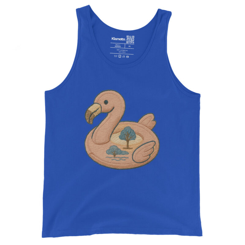 Flamingo Oase Unisex-Tank-Top – Tank Tops – klamottn.de