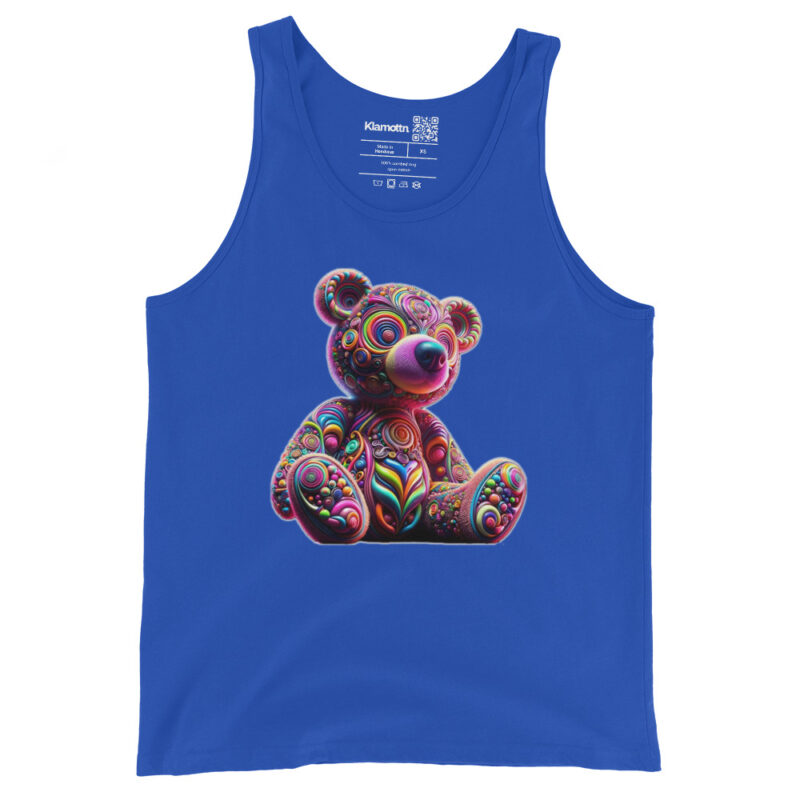 Psychedelic Bär Unisex-Tank-Top – Tank Tops – klamottn.de
