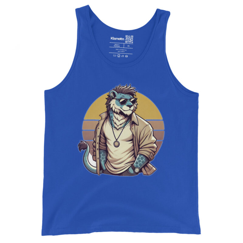 Retro-Leo im Streetstyle Unisex-Tank-Top – Tank Tops – klamottn.de