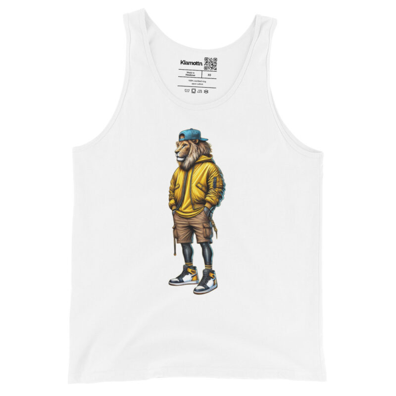 Löwe im Streetwear-Style Unisex-Tank-Top – Tank Tops – klamottn.de