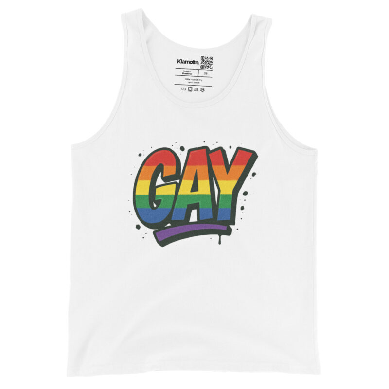 Gay Graffiti Pride Unisex-Tank-Top – Tank Tops – klamottn.de