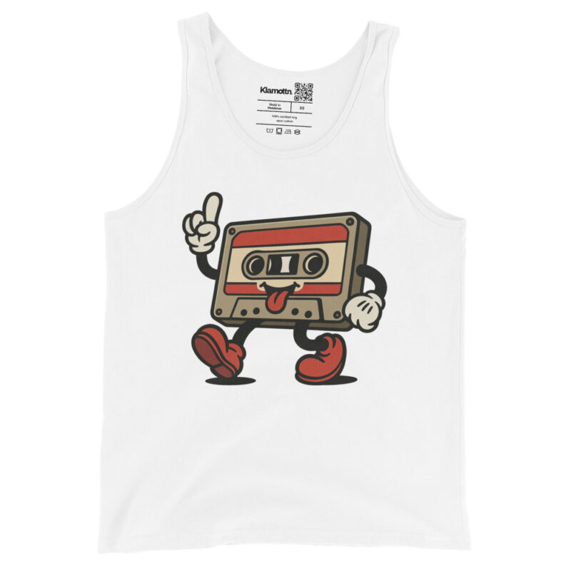 Retro Kassette Unisex-Tank-Top – Tank Tops – klamottn.de