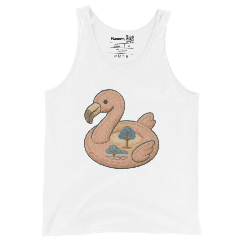 Flamingo Oase Unisex-Tank-Top – Tank Tops – klamottn.de