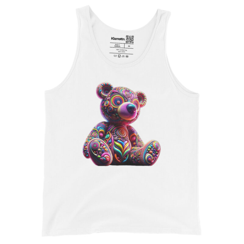 Psychedelic Bär Unisex-Tank-Top – Tank Tops – klamottn.de