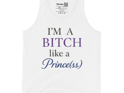 I'm a Bitch like a Prince(ss) Unisex-Tank-Top – Tank Tops – klamottn.de I'm a Bitch like a Prince(ss) Unisex-Tank-Top – Tank Tops – klamottn.de