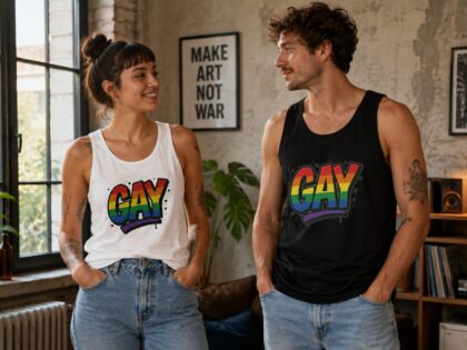 Gay Graffiti Pride Unisex-Tank-Top – Tank Tops – Klamottn™