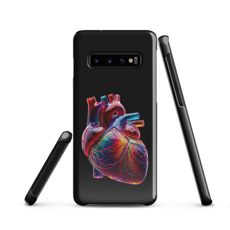 Glas Herz in Farbenpracht Snapcase Samsung®-Hülle – Accessoires – klamottn.de