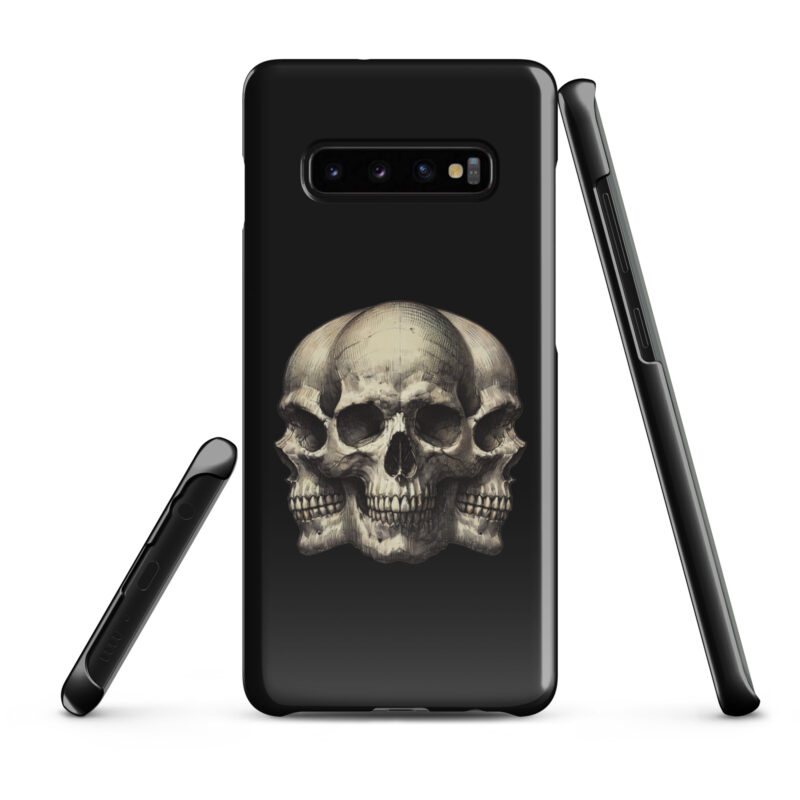 Dreifacher Totenschädel Snapcase Samsung®-Hülle – Accessoires – klamottn.de
