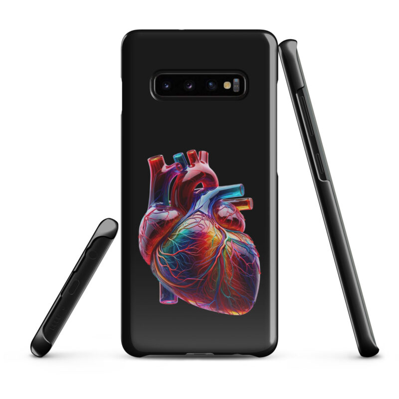 Glas Herz in Farbenpracht Snapcase Samsung®-Hülle – Accessoires – klamottn.de