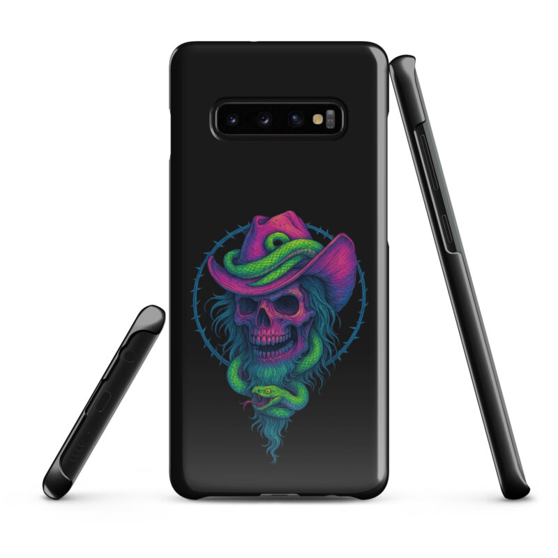 Schädelcowboy mit Schlange Snapcase Samsung®-Hülle – Accessoires – klamottn.de