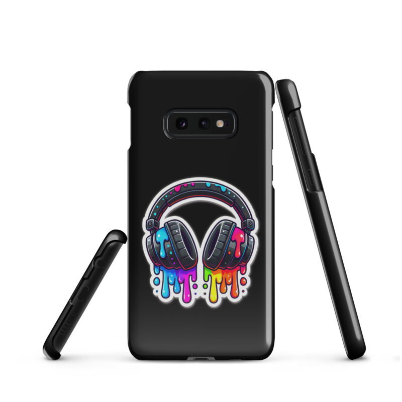 Kopfhörer im Farbrausch Snapcase Samsung®-Hülle – Accessoires – klamottn.de