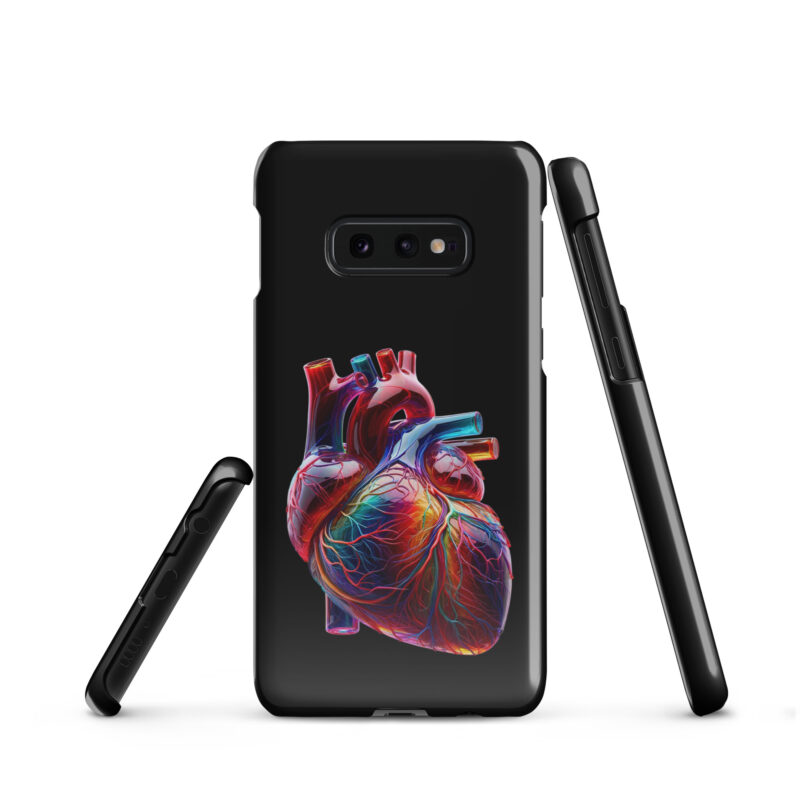 Glas Herz in Farbenpracht Snapcase Samsung®-Hülle – Accessoires – klamottn.de