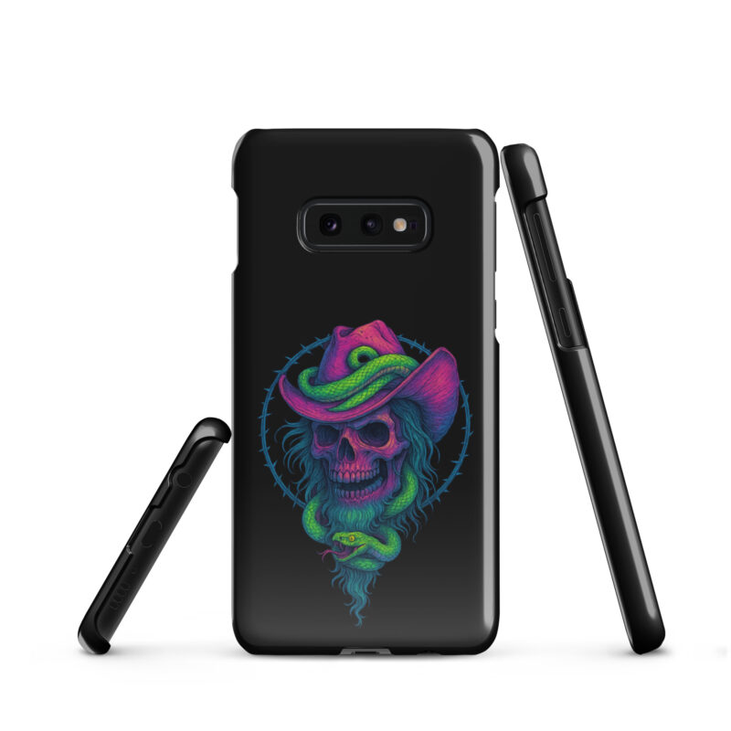 Schädelcowboy mit Schlange Snapcase Samsung®-Hülle – Accessoires – klamottn.de
