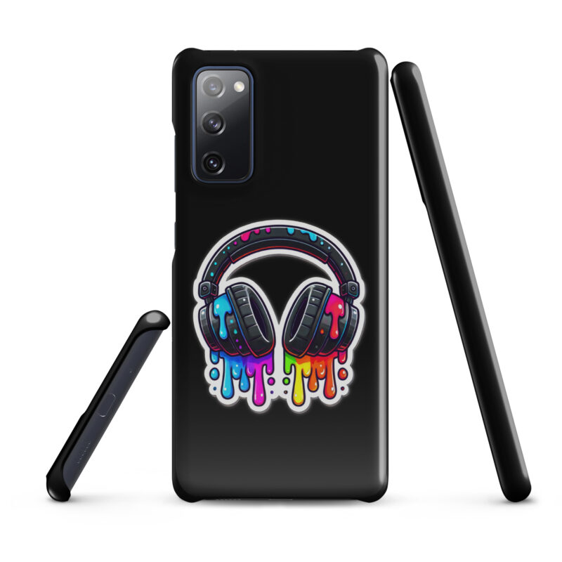 Kopfhörer im Farbrausch Snapcase Samsung®-Hülle – Accessoires – klamottn.de