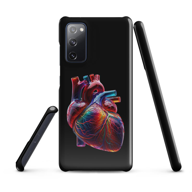 Glas Herz in Farbenpracht Snapcase Samsung®-Hülle – Accessoires – klamottn.de