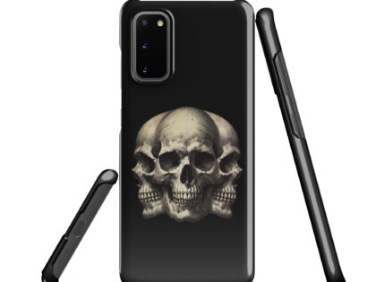Dreifacher Totenschädel Snapcase Samsung®-Hülle – Accessoires – klamottn.de