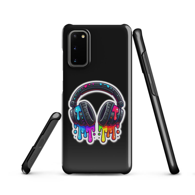 Kopfhörer im Farbrausch Snapcase Samsung®-Hülle – Accessoires – klamottn.de