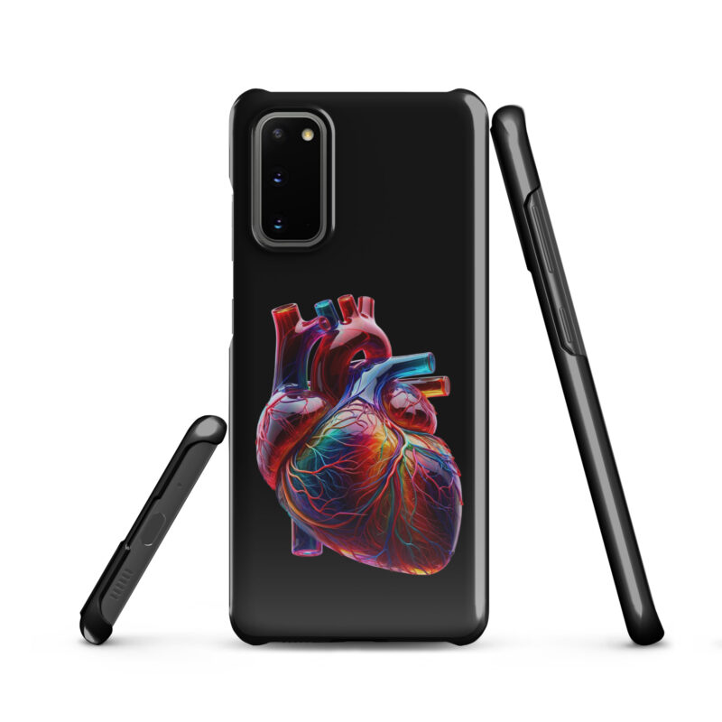 Glas Herz in Farbenpracht Snapcase Samsung®-Hülle – Accessoires – klamottn.de