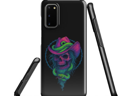 Schädelcowboy mit Schlange Snapcase Samsung®-Hülle – Accessoires – klamottn.de