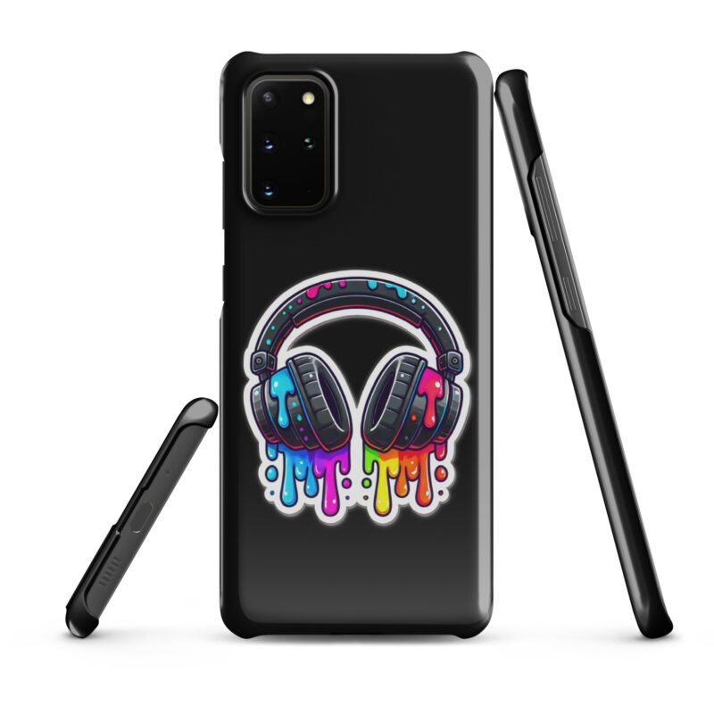 Kopfhörer im Farbrausch Snapcase Samsung®-Hülle – Accessoires – klamottn.de