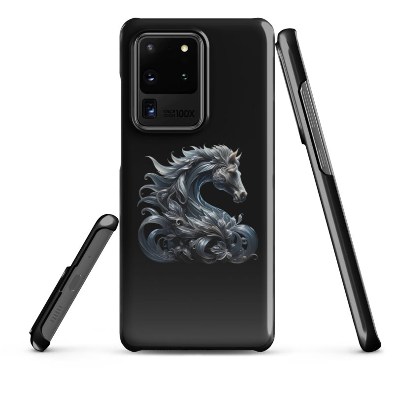 Majestät des silbernen Pferdes Snapcase Samsung®-Hülle – Accessoires – klamottn.de