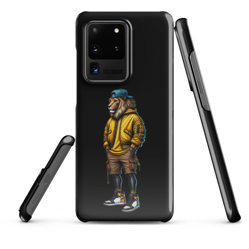 Löwe im Streetwear-Style Snapcase Samsung®-Hülle – Accessoires – klamottn.de