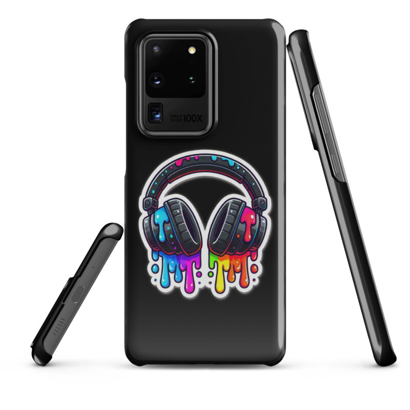 Kopfhörer im Farbrausch Snapcase Samsung®-Hülle – Accessoires – klamottn.de