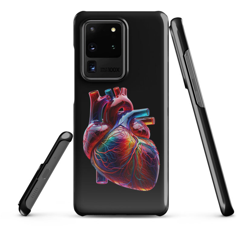 Glas Herz in Farbenpracht Snapcase Samsung®-Hülle – Accessoires – klamottn.de