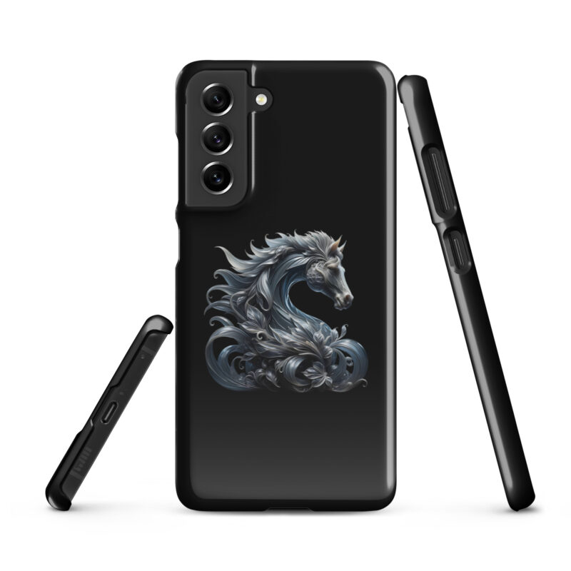 Majestät des silbernen Pferdes Snapcase Samsung®-Hülle – Accessoires – klamottn.de