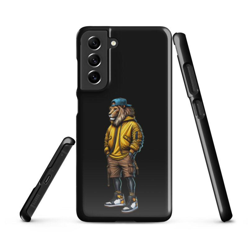 Löwe im Streetwear-Style Snapcase Samsung®-Hülle – Accessoires – klamottn.de