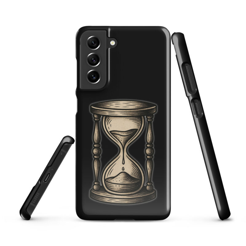 Zeit vergeht Sanduhr Snapcase Samsung®-Hülle – Accessoires – klamottn.de