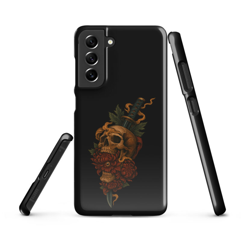 Schädel & Klinge - Das Auge der Vergänglichkeit Snapcase Samsung®-Hülle – Accessoires – klamottn.de