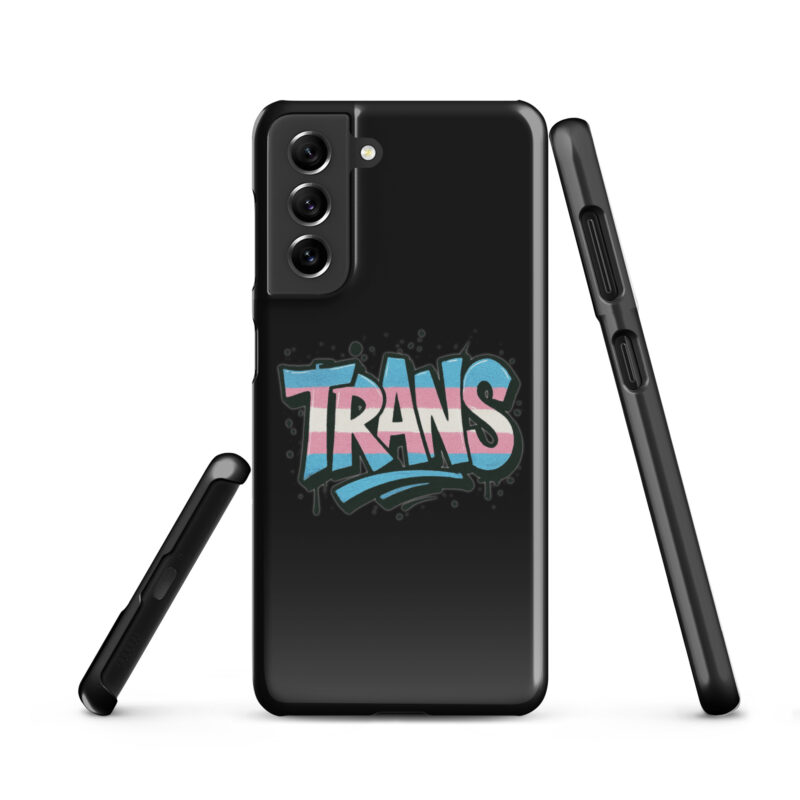 Trans Pride Graffiti Snapcase Samsung®-Hülle – Accessoires – klamottn.de