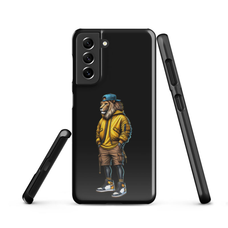 Löwe im Streetwear-Style Snapcase Samsung®-Hülle – Accessoires – klamottn.de