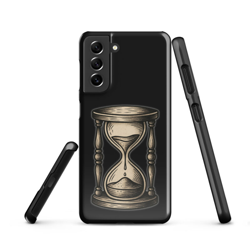 Zeit vergeht Sanduhr Snapcase Samsung®-Hülle – Accessoires – klamottn.de