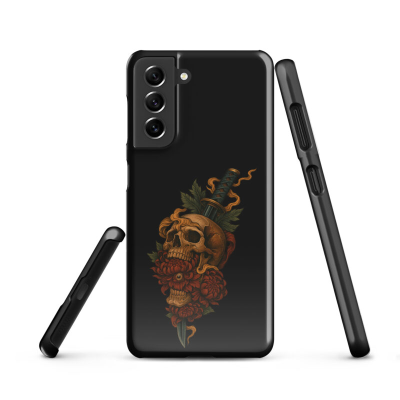 Schädel & Klinge - Das Auge der Vergänglichkeit Snapcase Samsung®-Hülle – Accessoires – klamottn.de