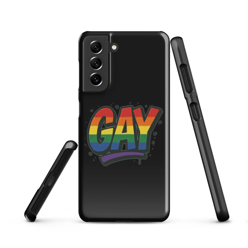 Gay Graffiti Pride Snapcase Samsung®-Hülle – Accessoires – klamottn.de