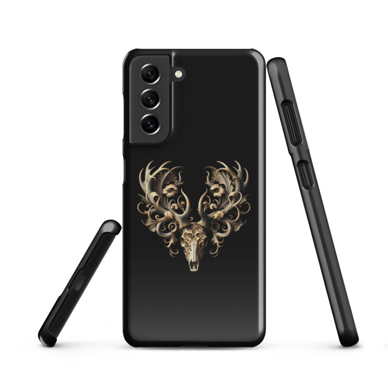 Ornamentaler Hirschschädel Snapcase Samsung®-Hülle – Accessoires – klamottn.de
