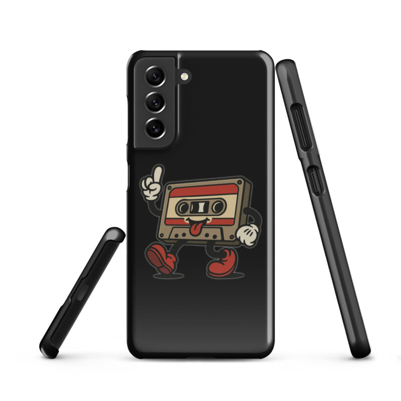 Retro Kassette Snapcase Samsung®-Hülle – Accessoires – klamottn.de