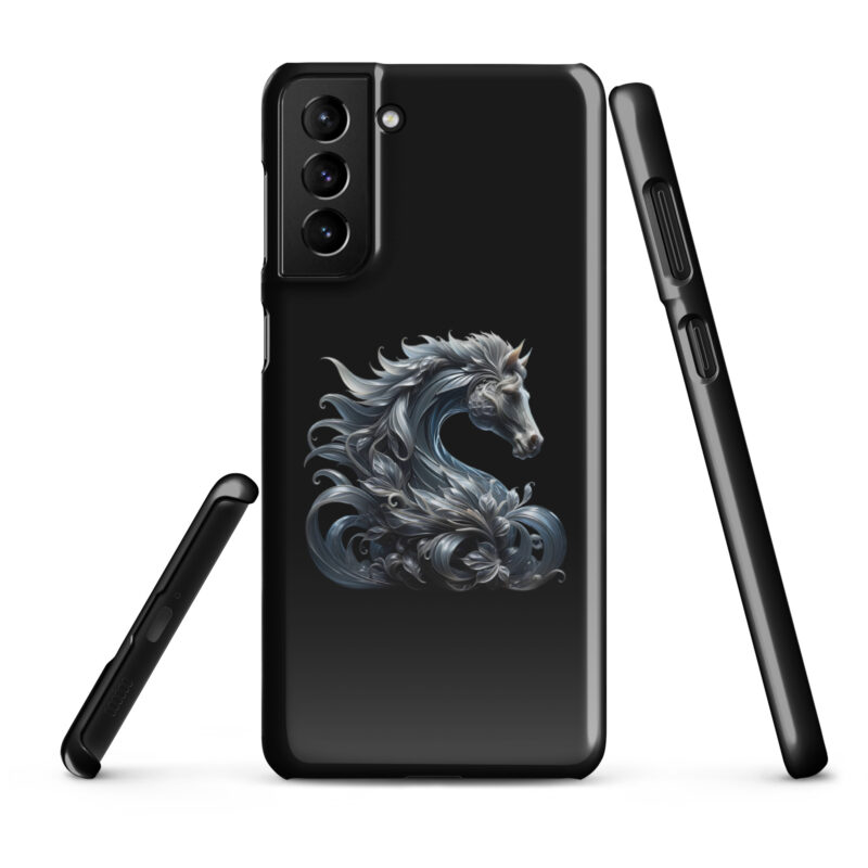 Majestät des silbernen Pferdes Snapcase Samsung®-Hülle – Accessoires – klamottn.de