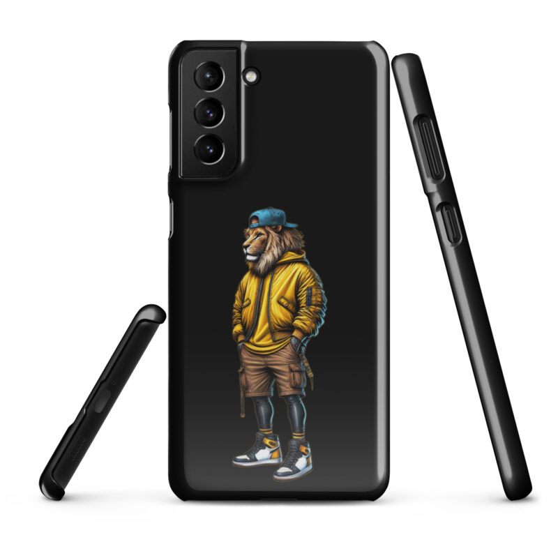 Löwe im Streetwear-Style Snapcase Samsung®-Hülle – Accessoires – klamottn.de