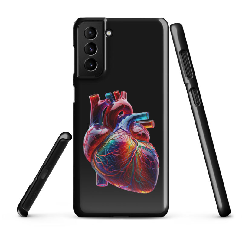 Glas Herz in Farbenpracht Snapcase Samsung®-Hülle – Accessoires – klamottn.de