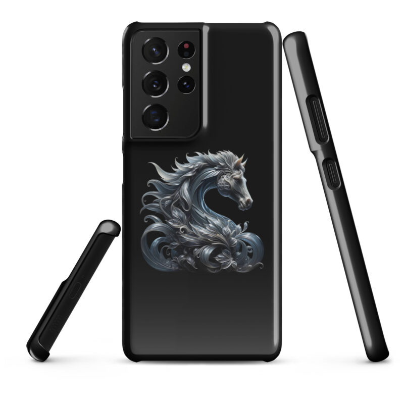 Majestät des silbernen Pferdes Snapcase Samsung®-Hülle – Accessoires – klamottn.de