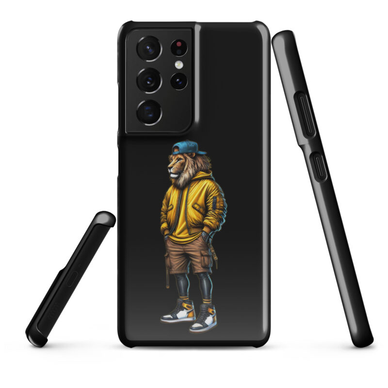 Löwe im Streetwear-Style Snapcase Samsung®-Hülle – Accessoires – klamottn.de