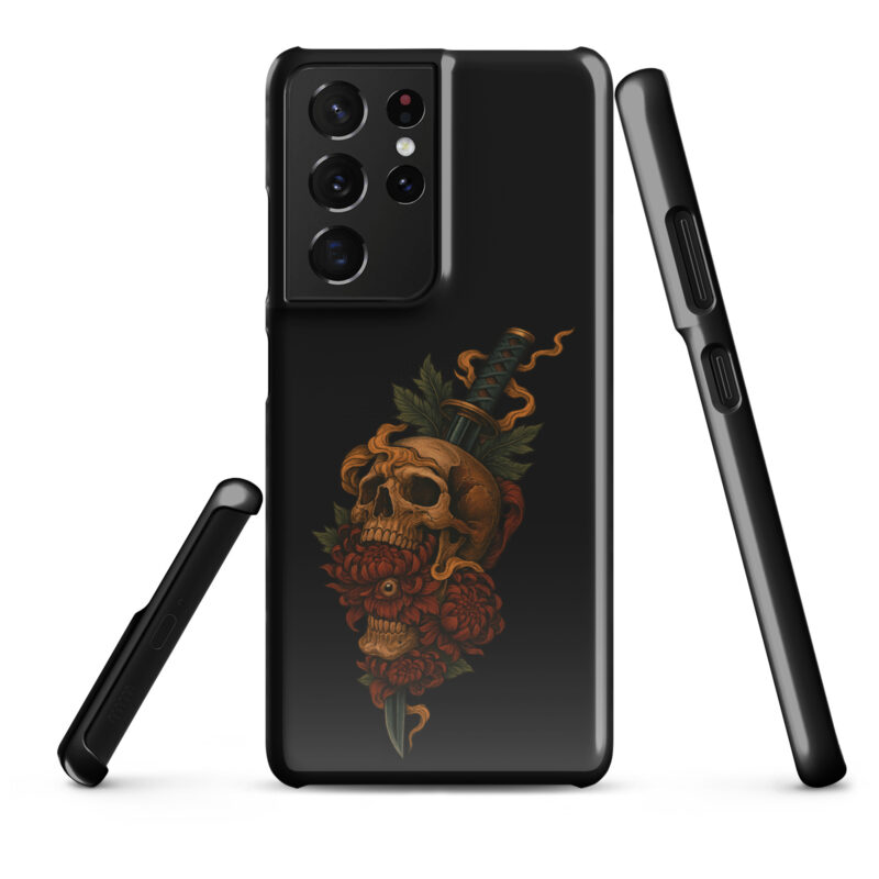 Schädel & Klinge - Das Auge der Vergänglichkeit Snapcase Samsung®-Hülle – Accessoires – klamottn.de