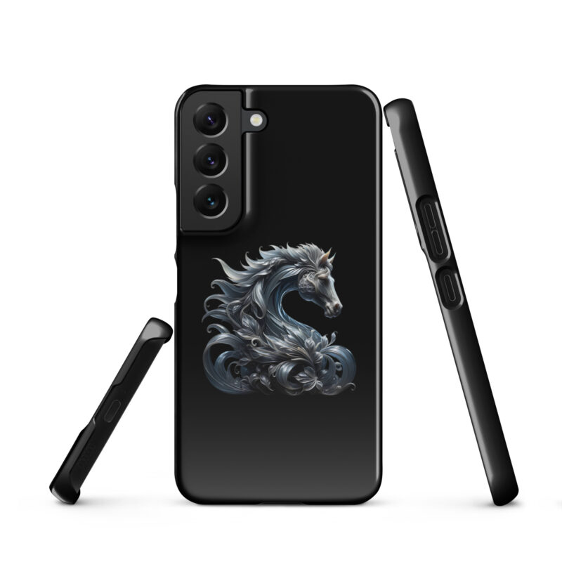 Majestät des silbernen Pferdes Snapcase Samsung®-Hülle – Accessoires – klamottn.de