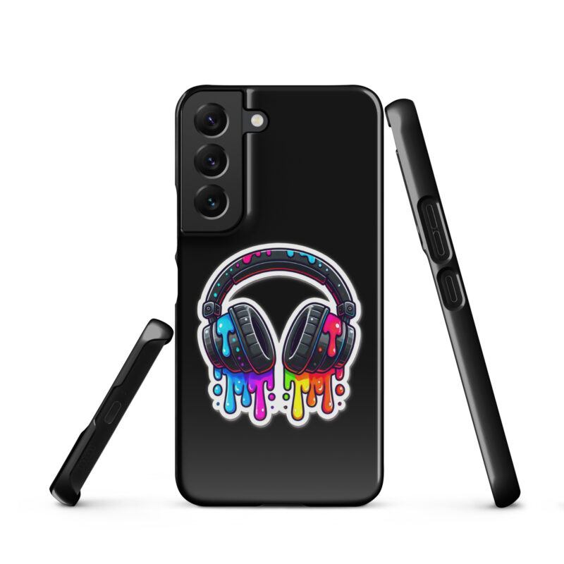 Kopfhörer im Farbrausch Snapcase Samsung®-Hülle – Accessoires – klamottn.de