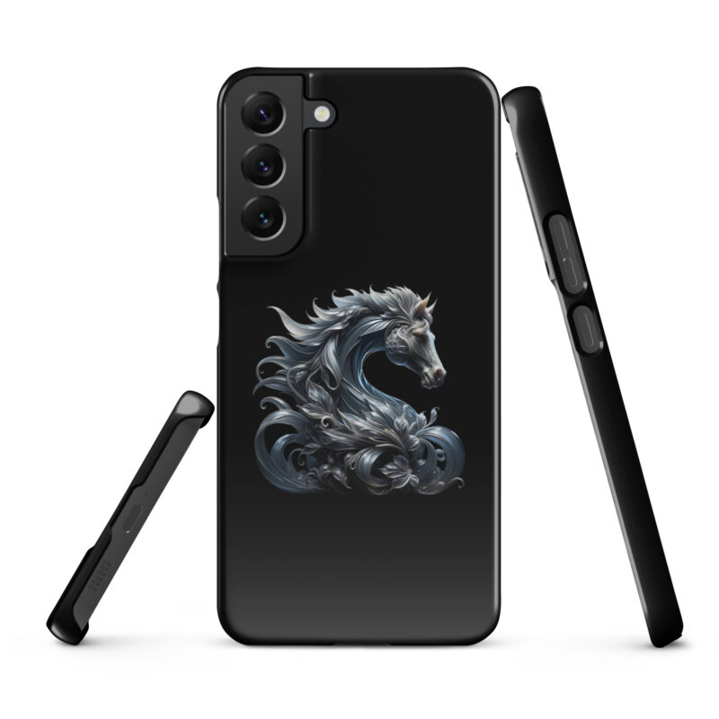 Majestät des silbernen Pferdes Snapcase Samsung®-Hülle – Accessoires – klamottn.de