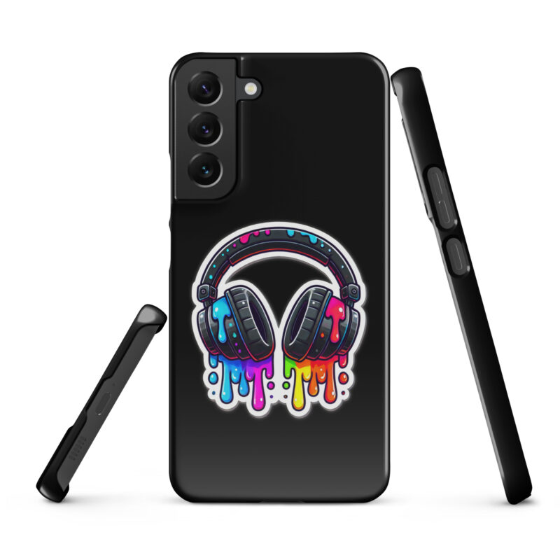 Kopfhörer im Farbrausch Snapcase Samsung®-Hülle – Accessoires – klamottn.de