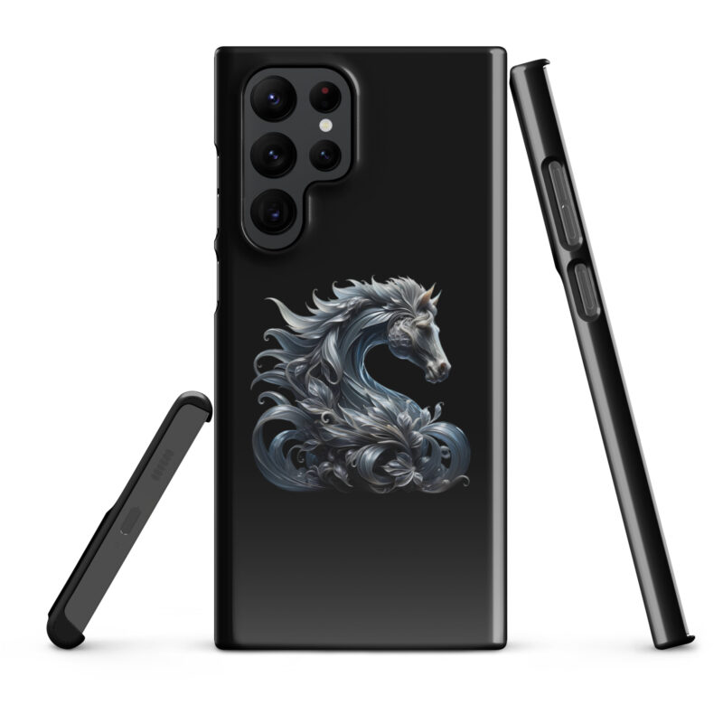 Majestät des silbernen Pferdes Snapcase Samsung®-Hülle – Accessoires – klamottn.de
